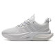 Adidas men's shoes summer new AlphaBOUNCE shock-absorbing low-top casual running shoes IE9766 light gray 40.5 (250mm)