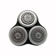 
Suitable for Philips razor series 9000 knife head blade sh90s9731s90319000 machine head accessories 3 knives 3 net