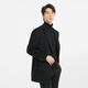 Lilang Leichte Mode -Herrenkleidung [Innere Füllung] Wollmantel Langwolle warme Jacke für Männer q4dyr202 Black XL (175)