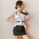 Feimu Maid Sexy Underwear El traje de mujeres es extremadamente tentador Pervertido Perspective Disfraz de disfraces Estimulando relaciones sexuales de relaciones sexuales - Nuré de juego de juegos de juego JK Copa profesional de sexo Profesional Falda de la cadera Sexo juguetes para la maestra