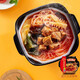 Haidilao super large mandarin duck pot, self-heating hot pot, large meat version, convenient and quick meal for lazy people, self-cooked night snack for traveling, 3 boxes of tomato crispy pork 2 + spicy crispy pork (825g)