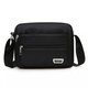 [Ausgewählt] Geldkollekte Umhängetasche Casual Crossbody Body Herrenbeutel Umhängetasche Business Brieftasche mehrschichtige koreanische Version Männer Y688 Upgrade Model + [Six Pocket Black]