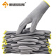 Guantes de la palma de la palma Xinyue Changhui Pu 12 pares/paquete de protección de mano de obra guantes de nylon impregnado de guantes protectores de trabajo resistentes y antideslizantes B11429