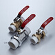 Kirby PPR Ball Valve A Type en laiton double soupape mobile Valve Source et cargo Place Yuhuan DN25DN50 DN50 Couleur d'origine 854G