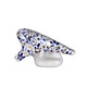 Taiwan tng ocarina douze trous midtone c ocarina bleu et blanc porcelaine or 12 trous trois tube stade de performance professionnelle Treble C-sc