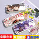 Liuzi gafas box 2d genshin impacto carácter animación patrón personalizado de doble cara Gafas de sol de alumno caja anti-caza No. 8
