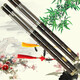 Ceyin Double-tube Bawu Zizhu Double-tube Bawu horizontal blowing instrument F+B flat C+G key playing beginner instrument C+G key
