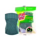 3M Scotch kitchen scouring pad, hotel catering industry dishwashing cloth, pot cleaning cloth, household cleaning rag 6105 small size * 5 pack (iron pot and dish)