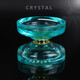 赟娅新手溜溜球专业花式水晶K2-crystal玩具yoyo鬼手悠悠球儿童节礼物 【透明蓝】