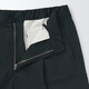 MUJI Men's Water Resistant Stretch Cargo Shorts Pants Casual Pants AED81C3S Black L