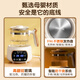 CHIGO Health Kettle Household Fully Automatic Glass Milk Mixer Baby Constant Temperature Kettle Household Milk Making Electric Kettle Multifunctional Intelligent Insulation Milk Foaming Machine Milk Warmer Artifact with Filter 72H Constant Temperature 316L Stainless Steel 1.3L