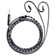 Ligne Artist 4.4 Balanced Line Senhai IE300IE600T convient à Sony M7 Shure 846 IM03 IM04 STERLING Silver 0.78 Câble de mise à niveau de casque à 4 cœurs à double broche IM03 / IM04 Type-C Interface