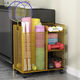 Chuanbu fitness equipment storage cabinet yoga mat storage basket fitness equipment storage equipment storage basket household feathers Athens black [multi-functional mobile model] no specifications