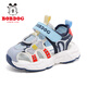 Zapatos para niños Babudou para Summer Soft Sole Zapatos para niños Sandalias deportivas transpirables 105342078 azul marino/luna poco profunda 25