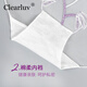 CKPED 4 paires de dentelle dames jeunes femmes sous-vêtements femelles en coton sexy entrejambe brodé sans marque sans pareil entièrement transparent moyen et bas rythmes 835 blanc violet + rose + profonde violet + noir et rouge l