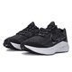 Nike (NIKE) 2025 summer running shoes men's shoes new ZOOM sports shoes cushioning breathable casual and fashionable light sports shoes DC3727-001 black gray 42.5