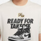 Nike (Nike) Vêtements masculins New Jordan Sports Training Casual Round Nou Sleeve T-shirt Loose DZ7314-010 DV9719-104 XL