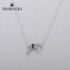 Swarovski Elegant bow MADEMOISELLE Necklace for women, clavicle chain for women, birthday gift for girlfriend 5412679