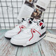 
Nike (NIKE) men's shoes summer Flight 89 legacy mid-top wear-resistant sports practical air cushion basketball shoes (tip goods) FD9928-101 / white 39