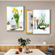 Yusenyi Restaurant Electric Meter Box Two-Link Decorative Painting Light Luxury No-Puncture Distribution Box Main Switch Box Covering Multimedia Box 15838/15839 40*60 (accommodation 30*50) Left Sub-Push Push Pull