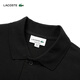Lacoste French Crocodile Herren Mode pendeln einfache lockere lässige klassische klassische Kurzärmel-Polo-Hemd PH6232 031/Black L 5
