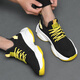 Wanmando zapatos para hombres de gran tamaño extra de gran tamaño 46 deportes y zapatos casuales para hombres 47 zapatos de papá 48 zapatos de malla transpirable 49 zapatos para correr 9902 negro 38
