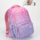 Kara Sheep primary school bag boys and girls grade 3-6 junior high school students middle school students ultra-light weight-reducing backpack gradient large-capacity casual trendy backpack CX2803 ice sea blue origin