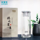 
Shui Yisheng glass cup double layer water cup men's tea cup business brewing tea cup office cup crystal cup transparent micro-calorie g719 400ml normal version
