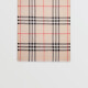 BURBERRY [Holiday gift] Unisex stone color light plaid silk wool blend scarf 80154071