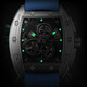 Mark Waffe (FAIRWHALE) Trailblazer Series Watch Men's Hollow Full Automatic Mechanical Watch Men's Watch Fashion Student Sports Luminous National Watch Men [Swiss Quality] FW6180 Full Black