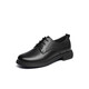 
Red Dragonfly Women's Shoes New Women's Single Shoes British Style Small Leather Shoes Thick Heels Professional Work Shoes WTB13570 Black 36