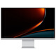 RICH VISION 27-Zoll-5K-Retina-Display, Fruchtrosa, Bildschirmdesign, Bearbeitung, professionelle Farbkorrektur, Computerbildschirm, Typ C, 65 W, HDR400, RV100, Gletschersilber