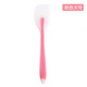 Mengyier silicone spatula integrated spatula baking tool cutter cream scraper household anti-scratch shovel new pink large size 1 piece