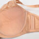 KMKA Purple Lan Underwear SW7373 Bra Side-close Adjustable Thin Cup Large Bra Black 80D
