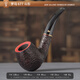 沙芬（SAVINELLI）意大利高档石楠木烟斗677弯斗大全进口老式实木旱烟斗男士 【百年罗马 677大斗】5星推荐