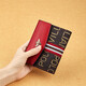 Williampolo Paul wallet female leather new ladies card bag short anti -theft brush small coin purse money clip fashion women's bag red leather