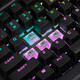 Corsair K70 PRO RGB mechanical keyboard Gaming keyboard Cherry axis K70 RGB PRO[OPX optical axis]