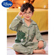Disney (DISNEY) children's pajamas boys spring and autumn long sleeves pure cotton thin Spider-Man little boy medium and big baby home clothing set 1048-Aotuman 10 size height 110-120cm 5-6 years old
