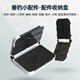 König Luya Box Fischereizubehör Box Multifunktional Doppelschichtbox Micro Luya Bad Box Multi-Layer Storage Box Fishing Tackle Box Weiß/Große Größe