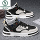 Woodpecker men's shoes for autumn breathable and versatile casual sports shoes 2025 new spring and autumn style work and work work Martin boots [mesh style] khaki 39