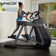 PRECOR all-in-one AMT835 multi-function elliptical mountain climbing and strolling machine adjustable stride body suitable fitness equipment imported gray
