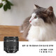 Canon EFS half-frame standard zoom lens 70D 80D 90D 77D 7D2 800D 850D 700D EF-S 55-250 IS II telephoto lens (international version) official standard