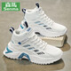 Senma high-top daddy men's shoes 2025 new summer mid-top teenagers sports and leisure versatile outdoor basketball trendy shoes Bailan [high-top] SM5010 39