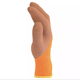 Dengsheng L688 Terry Ring warm warm bequeme Latexschaum, Schlitten-, Kalt- und Verdickte Arbeit Arbeitsplatz sowie Samt Orange 3/4 Kleber-Sobosen-Maschinen Herstellung eines Packs 10 Zahlungen