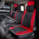 
China National Heavy Duty Truck Chengdu Ace Series Seat Cover 757b 777b777BP 737B Truck Four Season Seat Cushion Three-Seater Black and Red Standard Edition