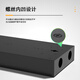 奥恺（AIENKIS）AK-ZDH-4SC 光纤终端盒4口SC满配9/125单模尾纤光缆熔接盒光纤接线盘电信级壁挂接续盒