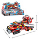 Éclaircissement des blocs de construction Enfants assemblés Assemblées intégrées Cadeau de Chariot Boy 6-12 ans Extreme Rescue Chariot 1410