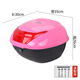 GSB CAR CARRIL ELÉCTRICO CAR universal Electric ELECTRO MODER MODER MODERCLE Caja de almacenamiento engrosado Caja de herramientas de almacenamiento Gran tamaño 9926 LA EL MARCA NEGRO