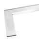 Three-quantity high-precision stainless steel right-angle ruler 50-300mm knife-edge square ruler 90-degree angle ruler knife-edge turning ruler JD415 80*50mm