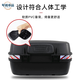 Suitable for large motorcycle trunk electric vehicle trunk extra large universal thick takeaway storage box large 691C trunk black standard version 47 liters